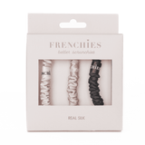 Frenchies Skinny Silk Scrunchies - Frenchies