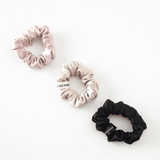 Frenchies Small Silk Scrunchies - Frenchies