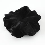 Large Velvet Black Scrunchie - Frenchies