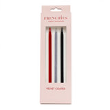 Frenchies Trio Color Velvet Hairsticks Set - Frenchies