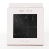 Large Velvet Black Scrunchie - Frenchies