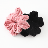 Large Velvet Black Scrunchie - Frenchies