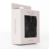 Large Velvet Black Scrunchie - Frenchies