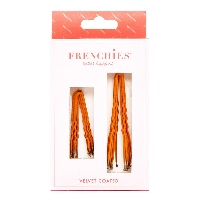 Frenchies Red Velvet Hairpins
