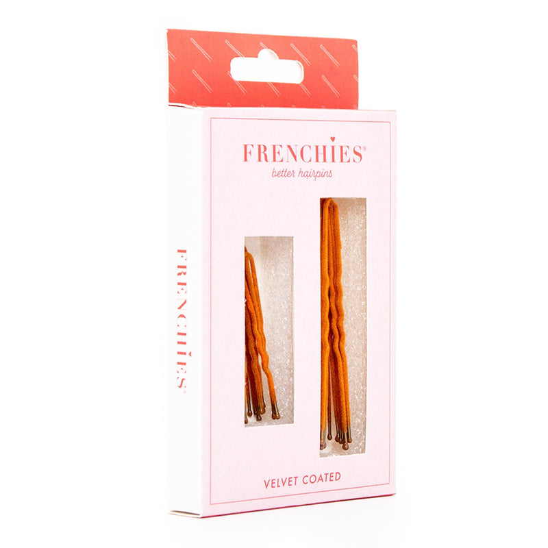 Frenchies Red Velvet Hairpins