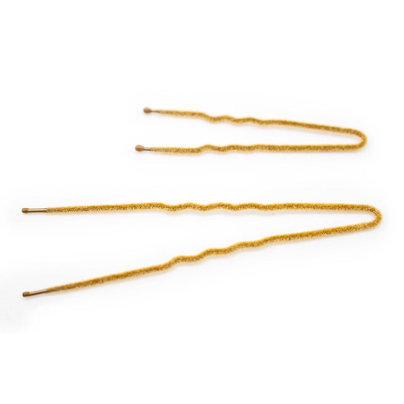 Frenchies Blonde Velvet Hairpins - Frenchies