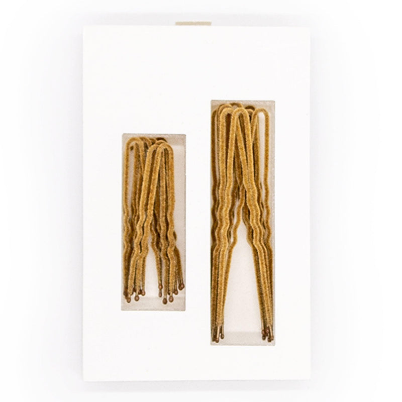 Frenchies Blonde Velvet Hairpins - Frenchies