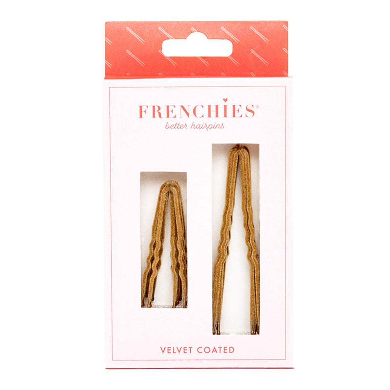 Frenchies Blonde Velvet Hairpins - Frenchies