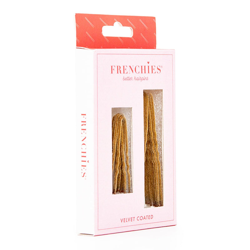 Frenchies Blonde Velvet Hairpins - Frenchies