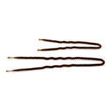 Frenchies Brown Velvet Hairpins - Frenchies