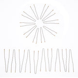 Frenchies Grey Velvet Hairpins - Frenchies