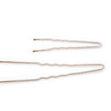 Frenchies Grey Velvet Hairpins - Frenchies