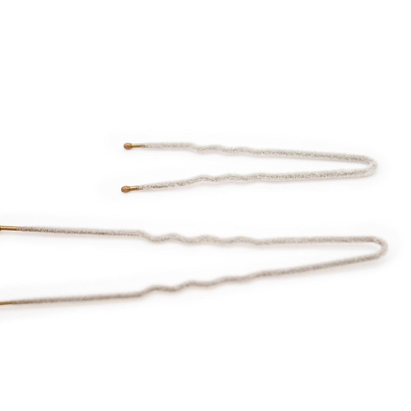 Frenchies Grey Velvet Hairpins - Frenchies